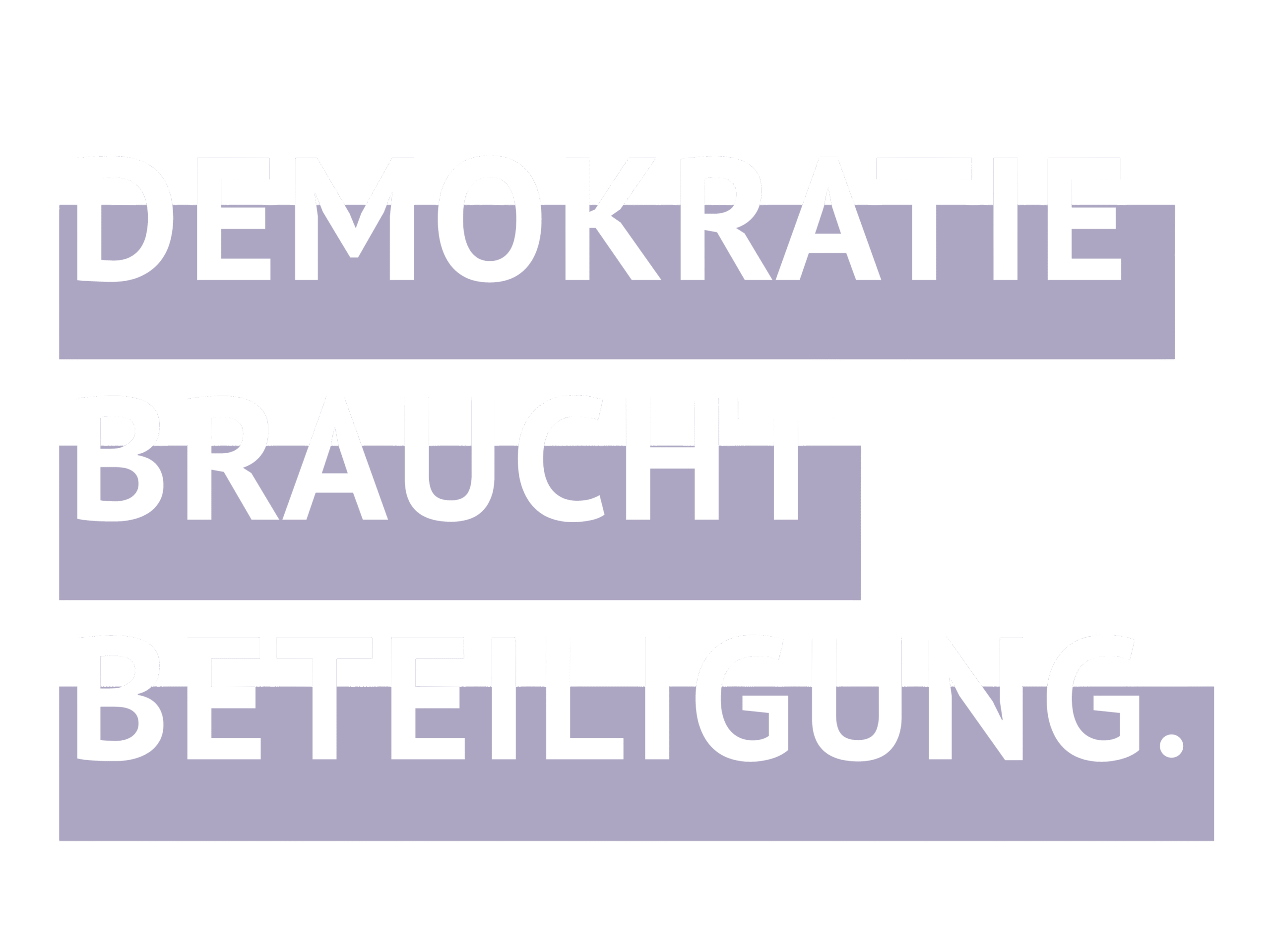 Demokratie Ein Verein zur Stärkung des demokratischen Verständnisses und der Mitgestaltungsmöglichkeiten in Europa